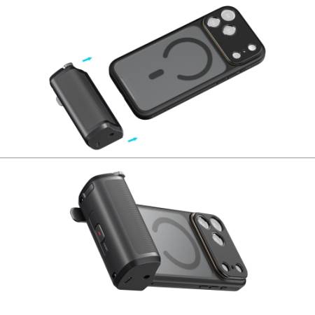 SmallRig 5553 FilMov - case/etui foto-video z płytkami obiektywu i wielofunkcyjnym gripem/uchwytem do iPhone 17 Pro